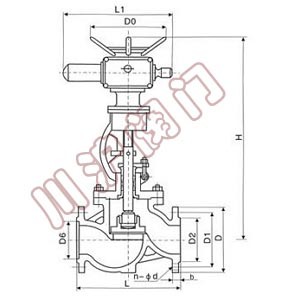 電動(dòng)截止閥結(jié)構(gòu)圖
